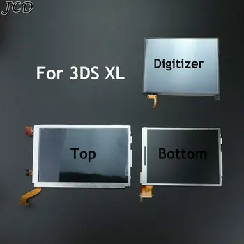 JCD Orijinal Alt Üst Üst LCD Ekran 3DS XL / LL dokunmatik ekran digitizer Cam Lens Parçaları 3DSXL 3DSLL